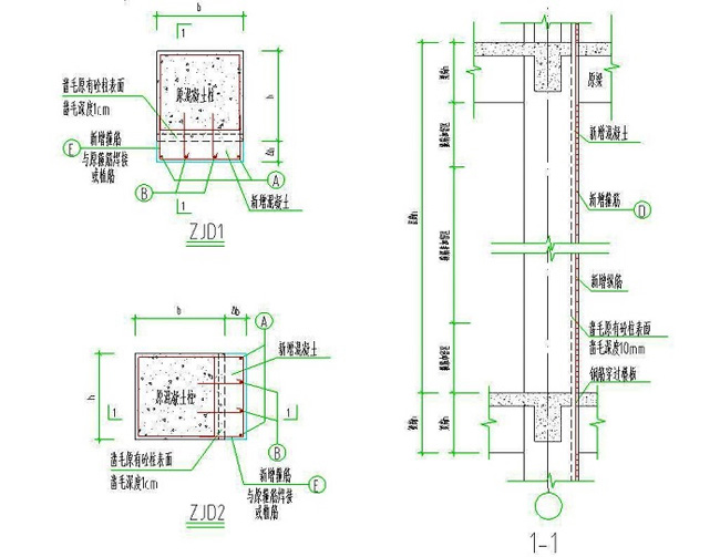 建筑加固公司之钢筋混凝土柱加固