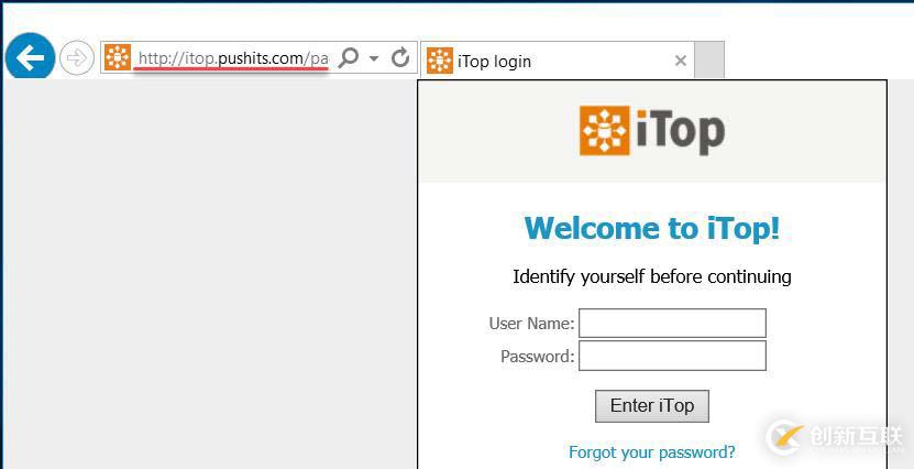 通过域名访问iTop系统时提示Forbidden无法正常访问