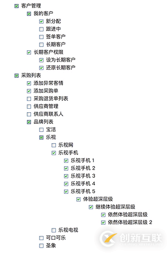 基于 Vue 的树形选择组件的示例代码