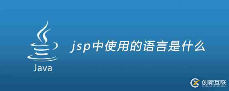 在jsp中使用什么语言