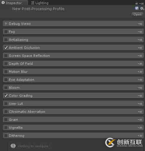 Unity post processing stack（v1