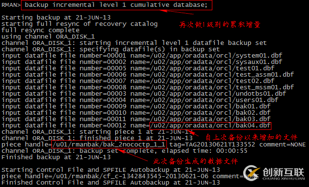 Oracle RMAN两种库增量备份的区别是什么