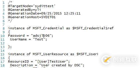 Powershell DSC 5.0 - 资源的使用