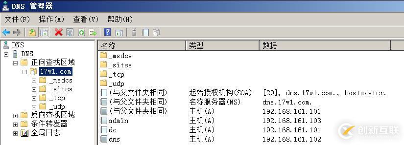 搭建独立DC域控制器、DNS服务器