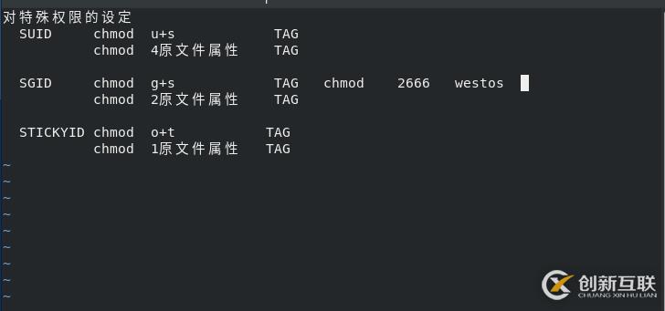 Linux中特殊权限
