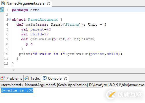 Scala具名参数Named Argument