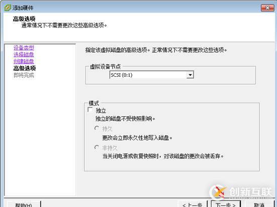 vSphere Client虚拟机在线添加磁盘linux