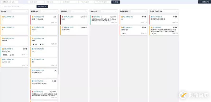 DevOps平台之看板设计
