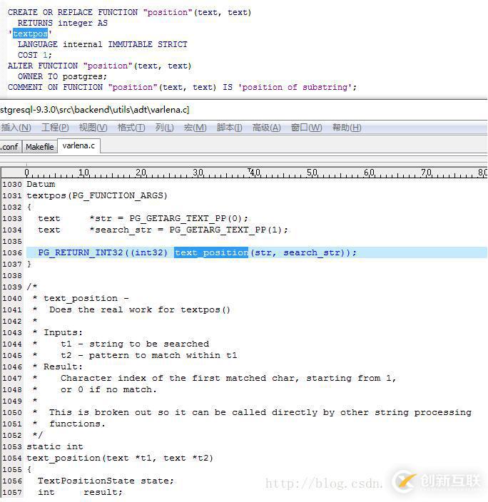 position函数怎么在postgresql 中使用