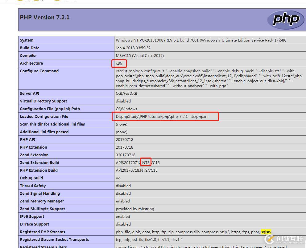 php pdo连接sqlserver配置