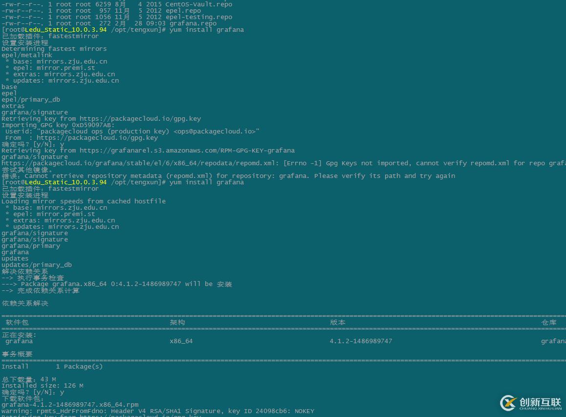 Grafana + Zabbix 