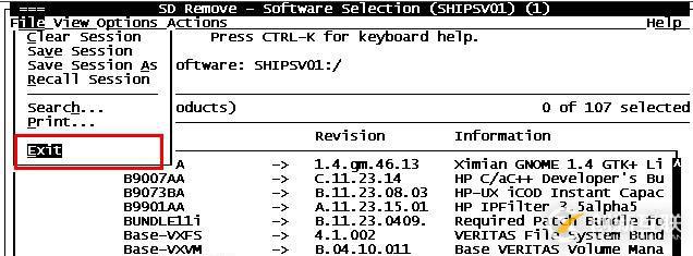 HP-UX B.11.23 ia64 系统升级安装opens