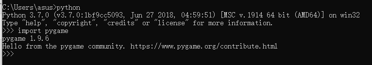 Python环境下安装PyGame和PyOpenGL的方法