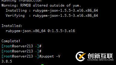 源码安装 puppet 3.8.5  |  yum安装puppet 3.8