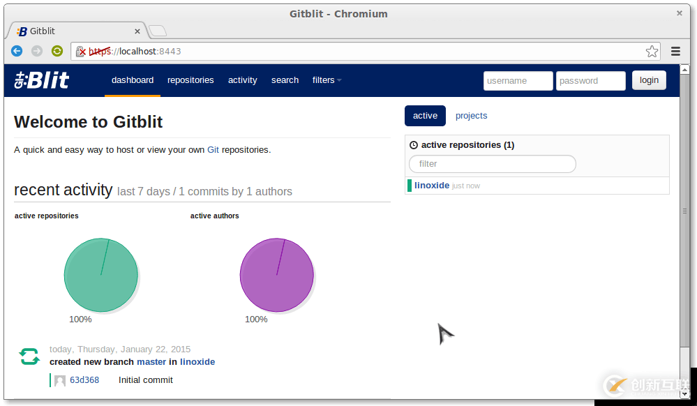 怎么在Linux系统中使用Gitblit工具创建Git仓库