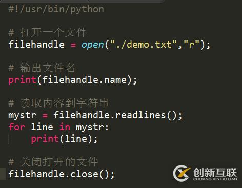 python文件读写操作