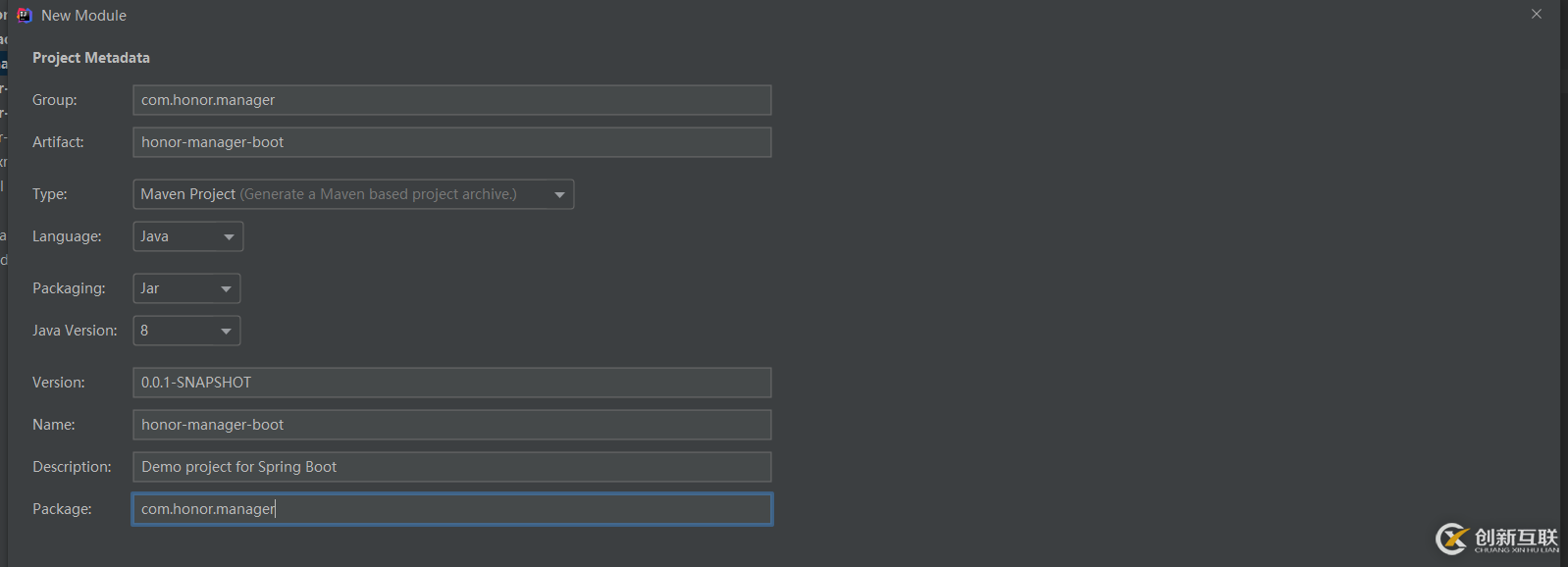 springboot+idea+maven多模块项目搭建的方法