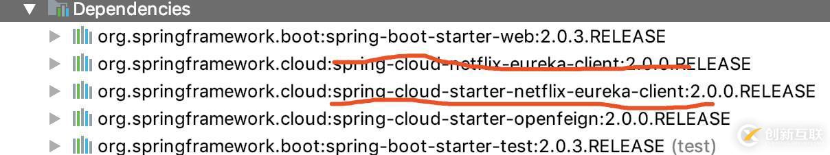 Spring Cloud Eureka Client依赖实例分析