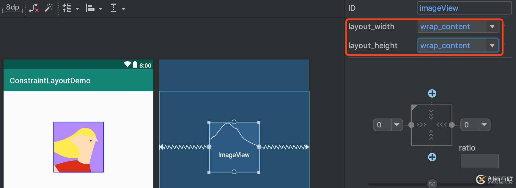 掌握ConstraintLayout（十）按比例设置视图大小