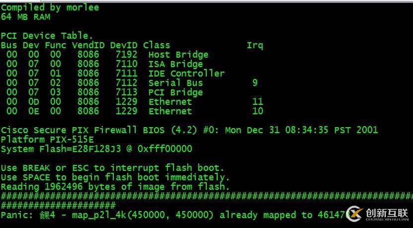 Cisco PIX防火墙灌IOS