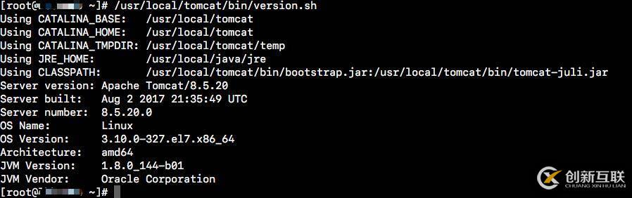 linux查看tomcat版本的方法