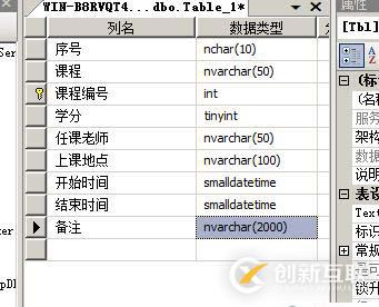 SQL数据库和表的管理