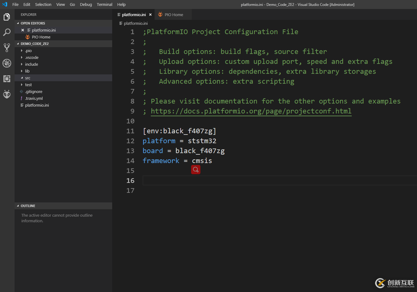 如何实现vscode+platformIO开发stm32f4