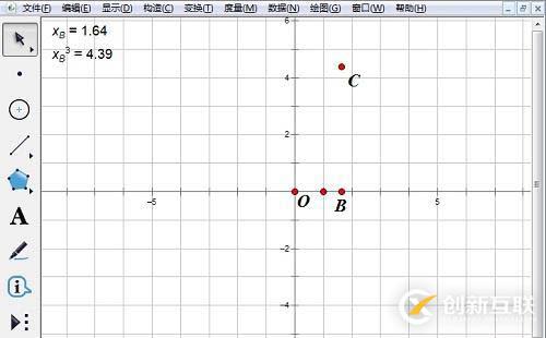 怎样用几何画板绘制函数y=x^4的图像