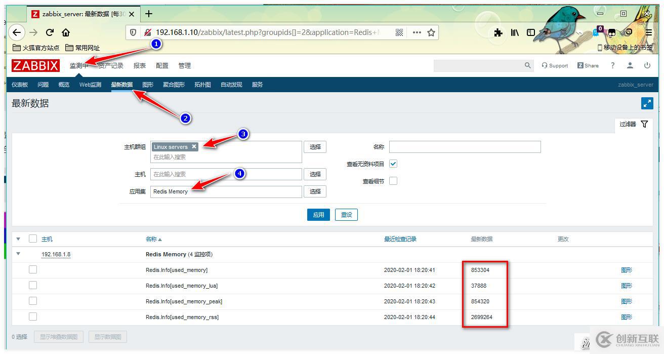 Zabbix监控PHP-FPM、Tomcat、Redis应用