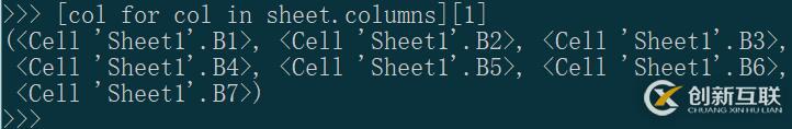 怎么在python中使用openpyxl读取Excel表格中指定的行