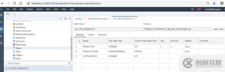 怎么在SAP WebIDE Database Explorer里操作hdi