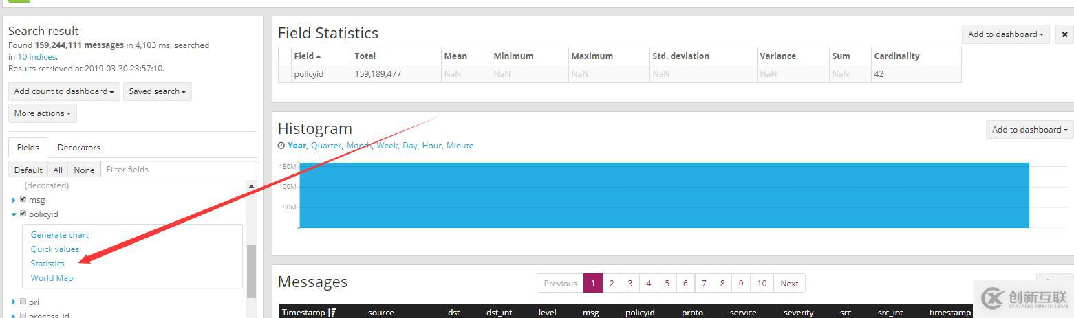 graylog3.0收集飞塔防火墙日志