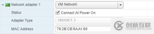 VMware ESXI5.5虚拟机更改MAC地址