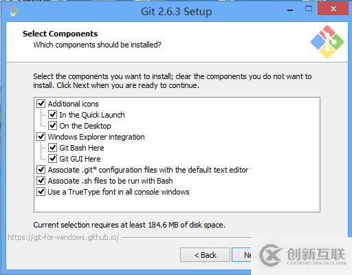 git 2.6.3安装使用体验