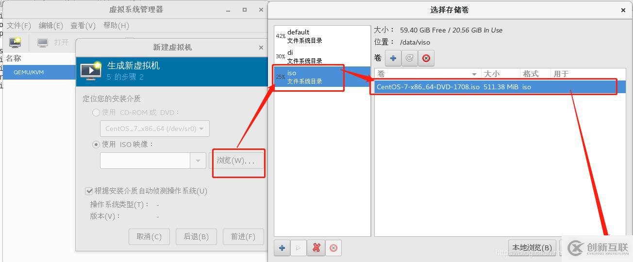 使用GFS集群部署KVM虚拟化平台