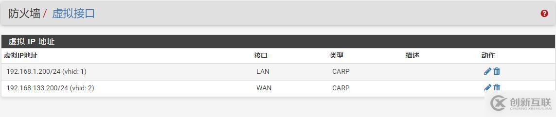 pfSense 双机热备应用实例