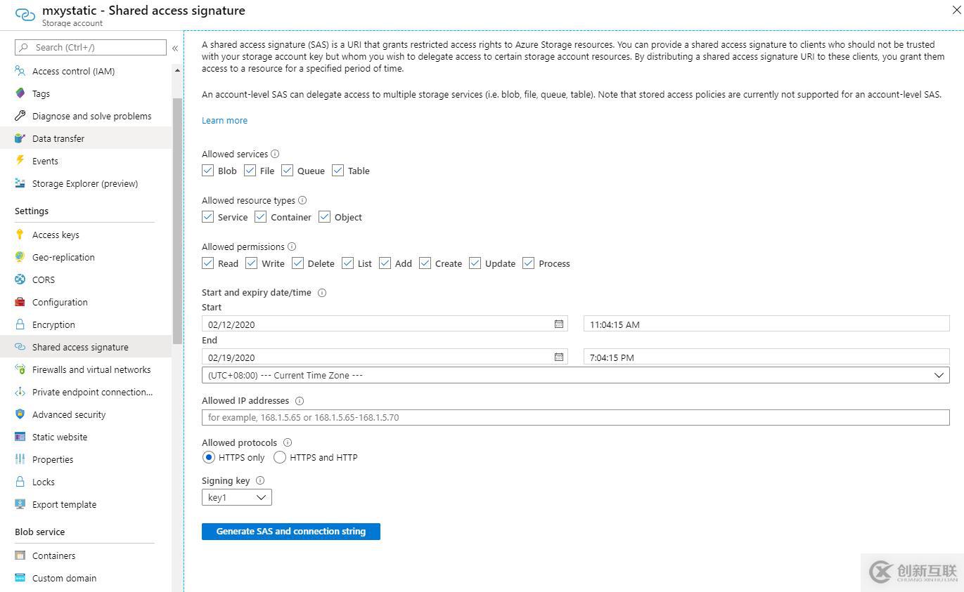 ​Azure Storage系列之使用AzCopy在blob