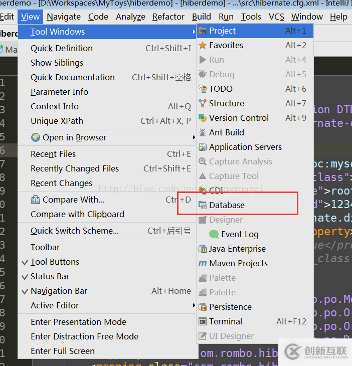 idea hibernate jpa 生成实体类的实现