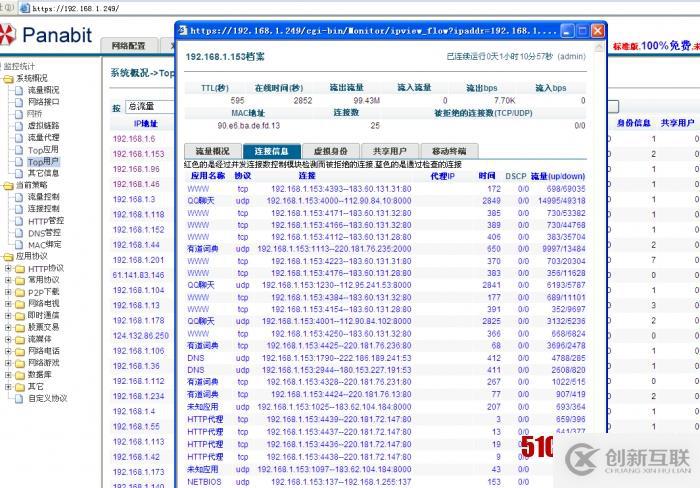 Panabit流量管理系统