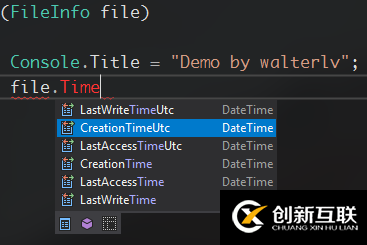 C#/.NET如何读取或修改文件的创建时间及修改时间