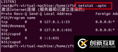 linux中查看指定端口的方法