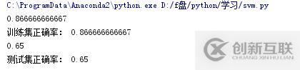 怎么在Python中使用支持向量机SVM