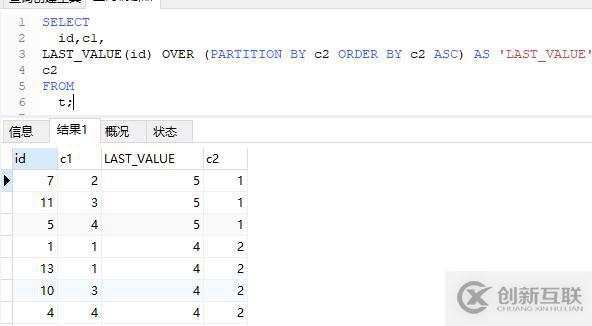 MySQL 8.0 窗口函数