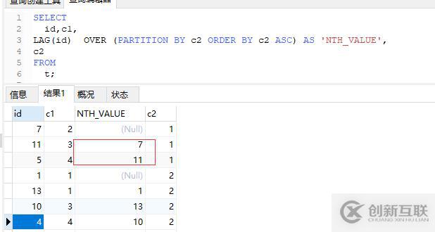 MySQL 8.0 窗口函数