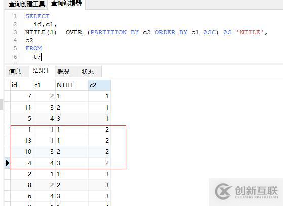 MySQL 8.0 窗口函数