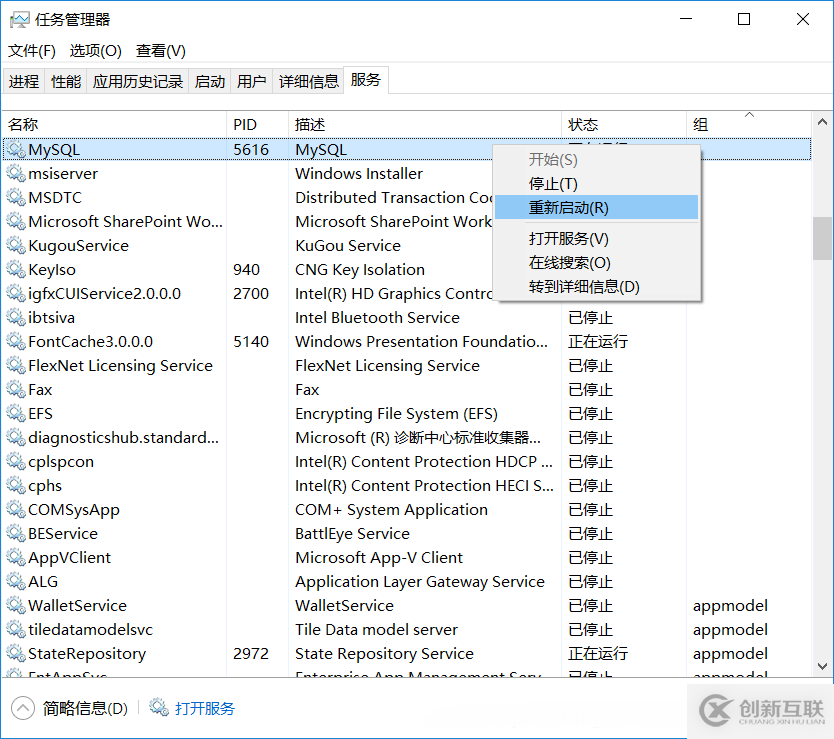 Mysql的数据库迁移到另一个机器上的方法详解