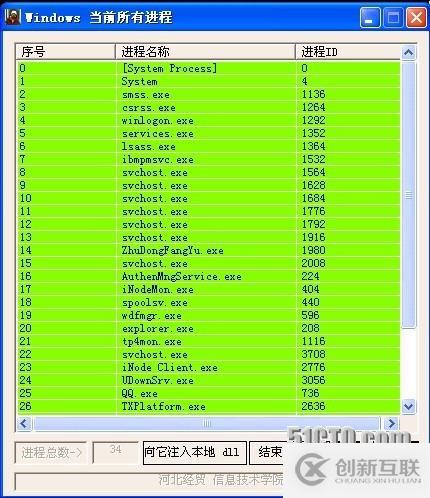 实现HOOK其他进程的Messagebox(2) DLL注入工具