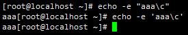 echo命令的使用
