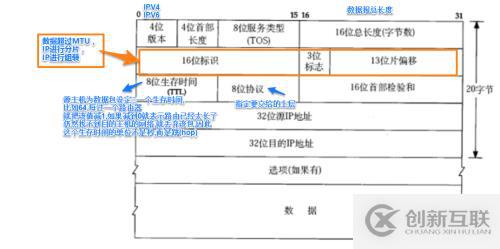 数据报的分片与组装