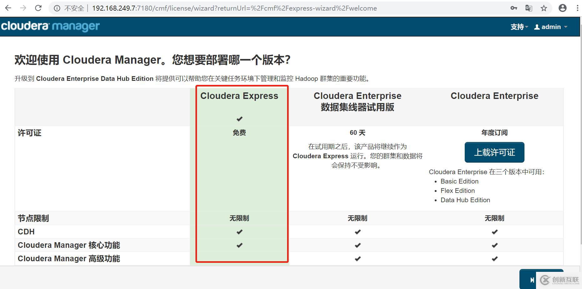 CDH  hadoop 部署